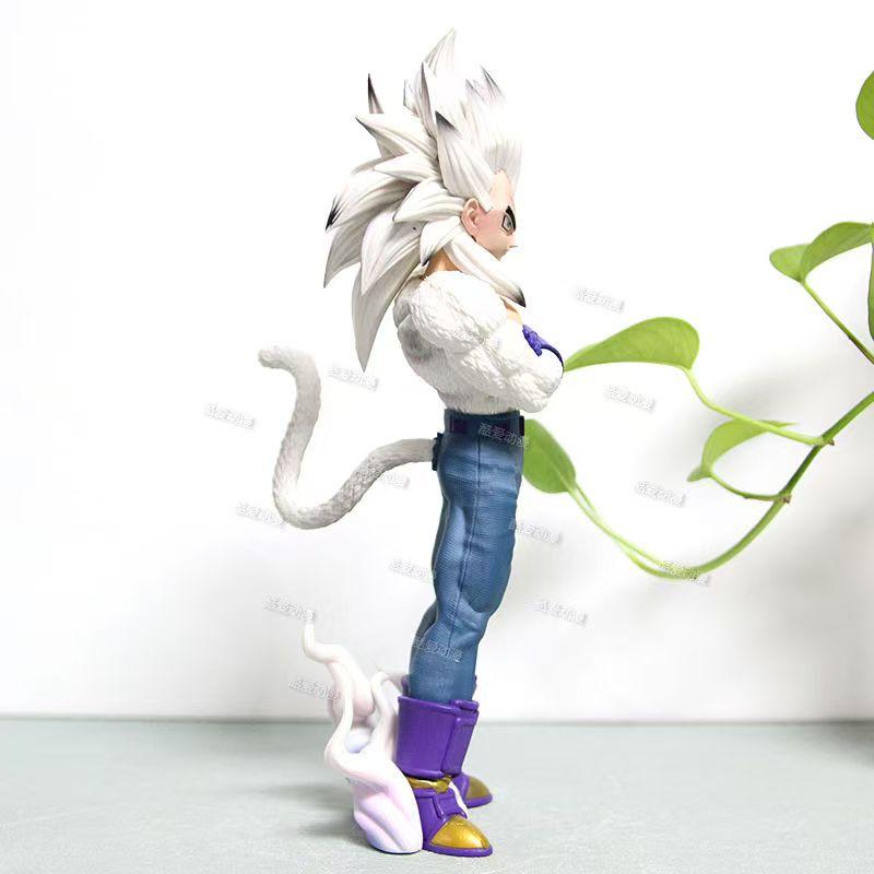 29cm Dragon Ball Super Saiyan Vegeta Goku Ssj4 Action Figure Pvc Model Statue Collection Decoration Doll Toys Gift Ornaments