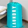 1 Pezzo - Sacchetto per Bucato in Nylon a Forma di Sorriso, Lavami, Borsa da Viaggio per Organizzazione, Lavabile in Lavatrice, Organizer per Vestiti Sporchi, Sacchetto con Coulisse per Lavare