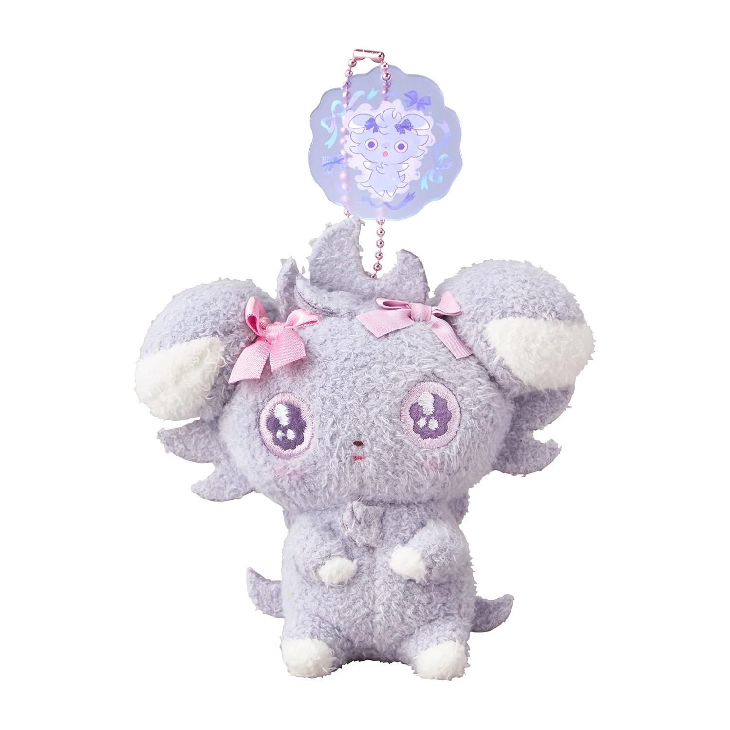 

Pokemon Center Espurr Mascot Plush Dont Attack Acrylic Charm Japan 2026