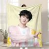 Tian Xu-Ning Chinese Stars Throw Kid-Friendly Flannel Throw Blanket Soft Warm Anti-Static Washable All Season