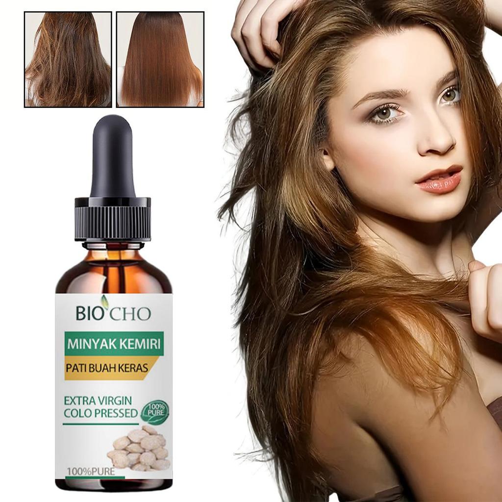 Hair Loss Care Essential Oil Can Soften Hair Growth, Moisturize and Care for Scalp. Natural Nut Based Hair Care Essential Oil