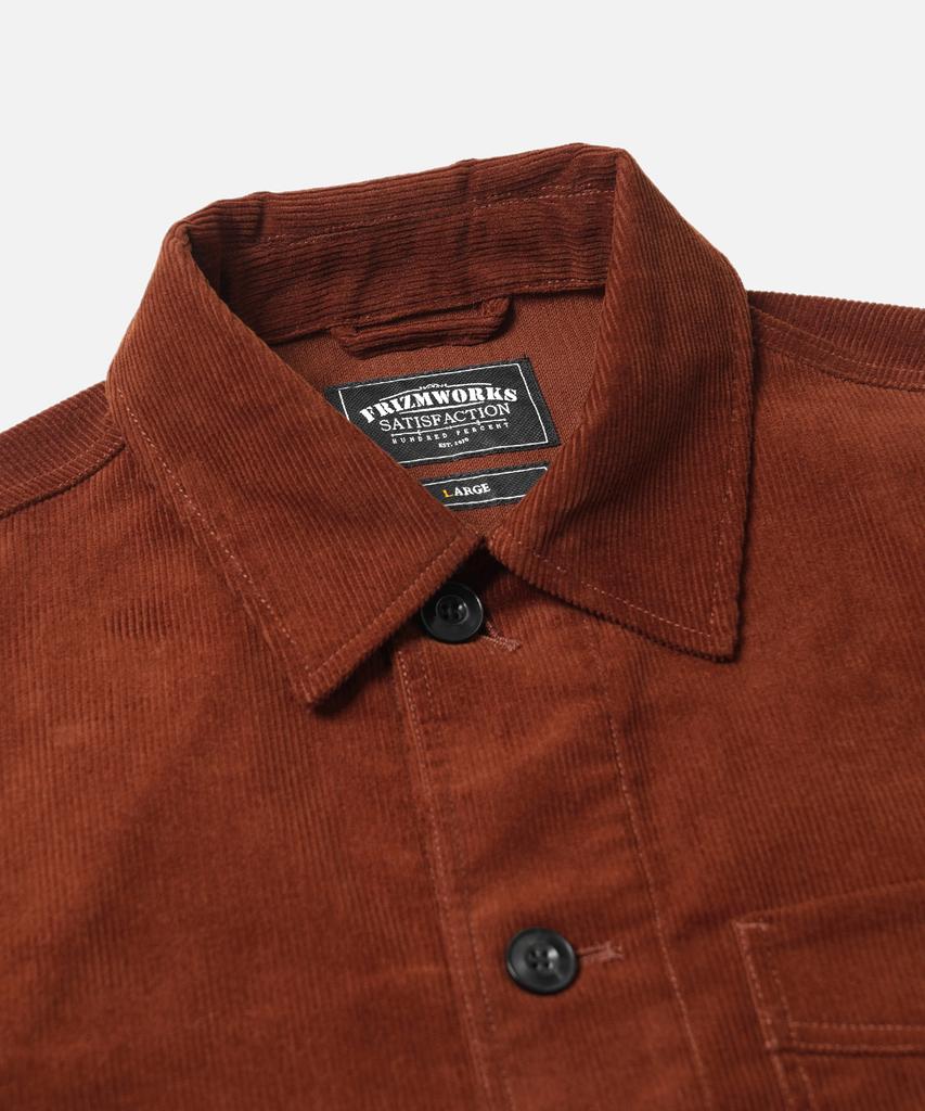 Frizmworks Corduroy French Work Jacket _ Brick