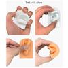 Ear Silicone Model Practice Body Piercing Teaching Tool Earring for Jewelry Display Can Be Reused 1:1 Simulation Human