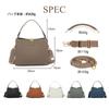 [imeetu] Women's 3-Way Shoulder Bag, Premium Genuine Leather, 3-Compartment Design, Handbag, Crossbody Bag, Shoulder Bag, Handbag, High-Quality Look,