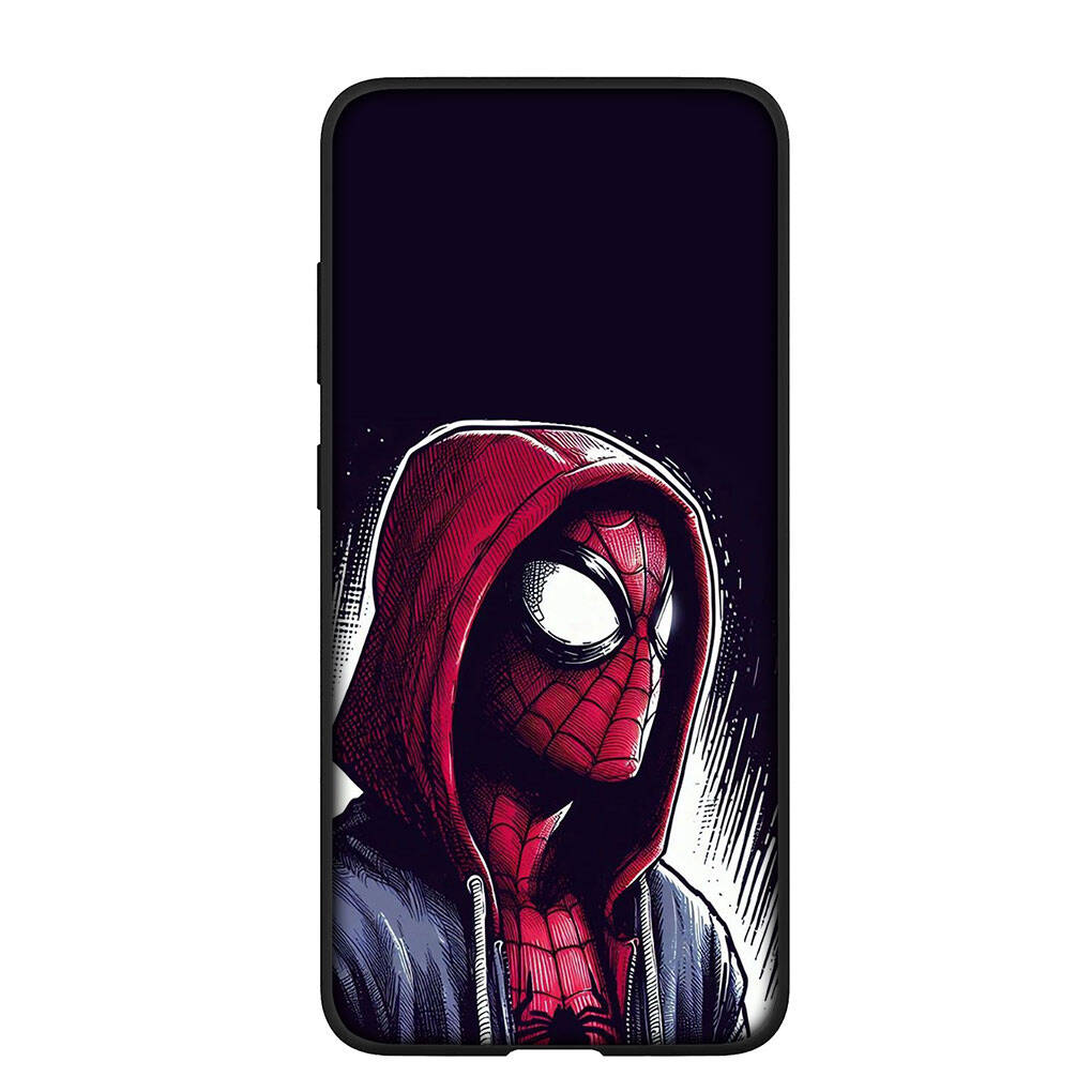 Phone Case for iPhone 17 16 15 Plus Huawei P30 P20 Lite Redmi Note 14 12 11 13 Pro Max OPPO A60 A80 A40 A18 A38 A54 Spider Man Cartoon Spiderman Cover
