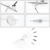 latikaly Carburetor Set, Wire Brush, Cleaning , Cleaning Brush, For Welding Curves, Motorcycles,