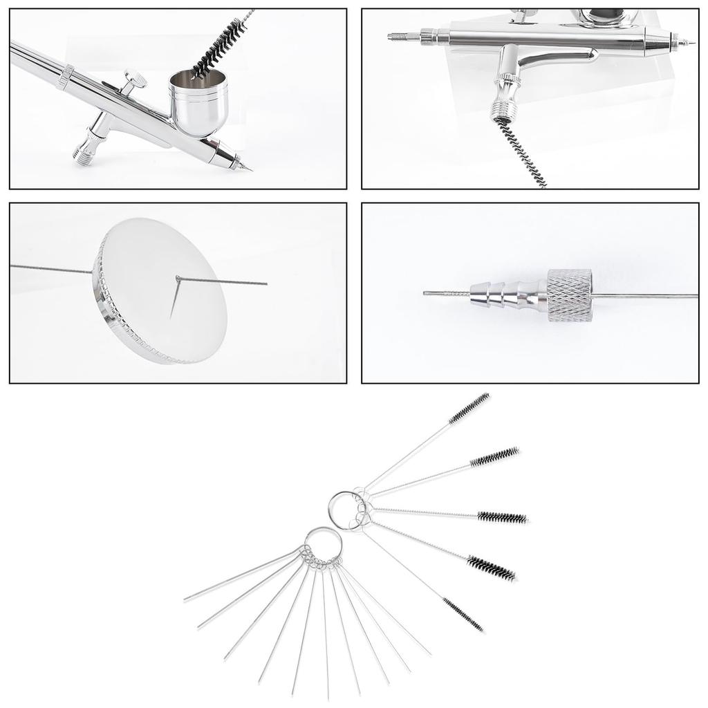 latikaly Carburetor Set, Wire Brush, Cleaning , Cleaning Brush, For Welding Curves, Motorcycles,