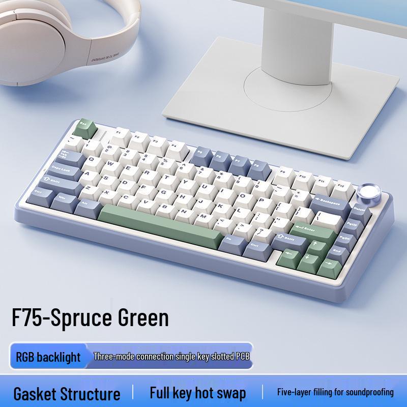Tarantula Wireless Tri-Mode Hot-Swappable Custom Mechanical Keyboard.
