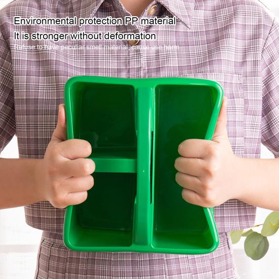 Mehrzweck Stapelbarer Aufbewahrungskorb Kunststoff Praktische Einzelgitter Aufbewahrungsschale für Kinder