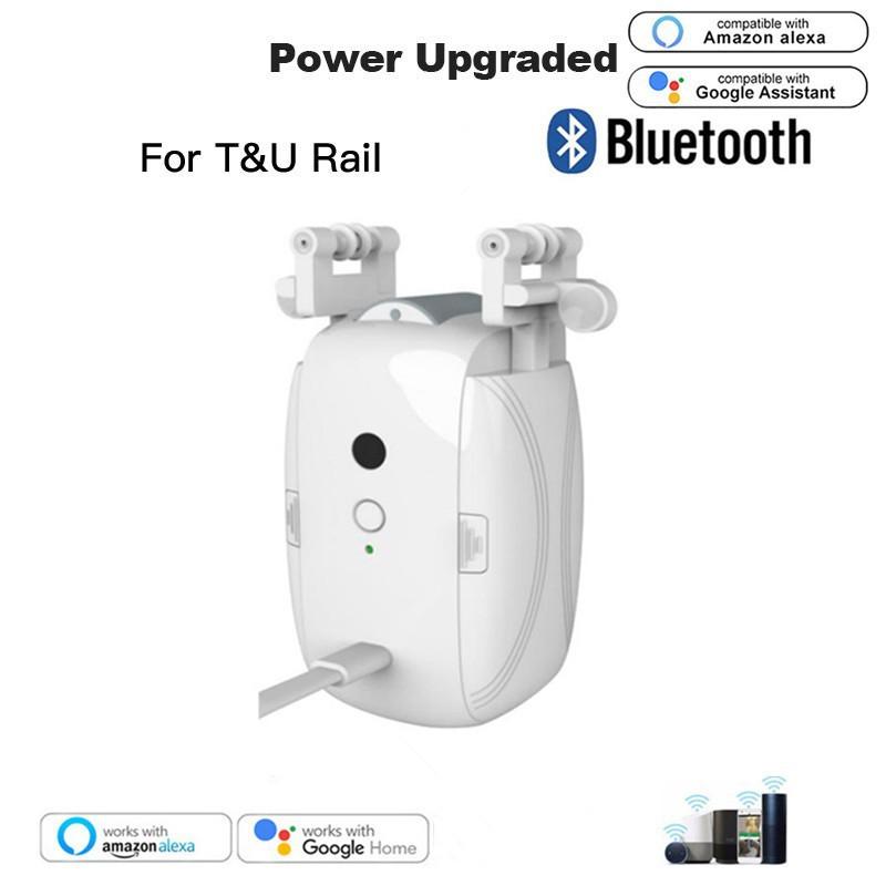 Intelligenter automatischer Vorhangöffner, Hochleistungs-Vorhangrobotermotor, geeignet für römische Stangen, T-förmige/U-förmige Schienen