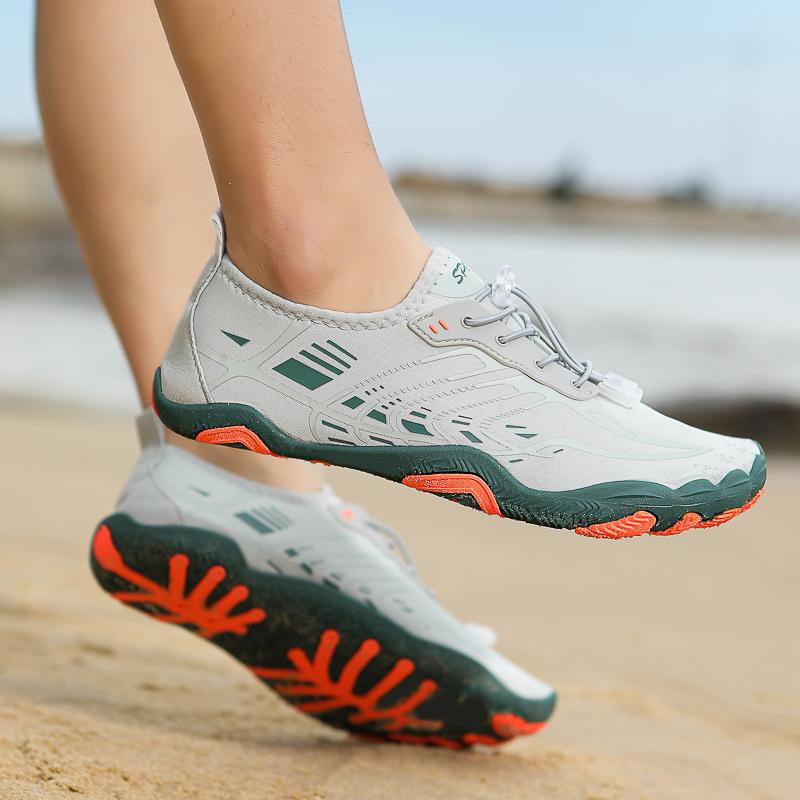 Quick Dry Aqua Shoes for Men Summer Beach Wading Shoes Women Water Sports Shoes Elastic Non-slip Water Footwear Upstream Sneakers