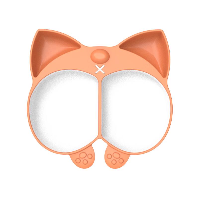 BIBOO Barns Livsmedelsgodkänd Silikon Uppdelad Middagstallrik