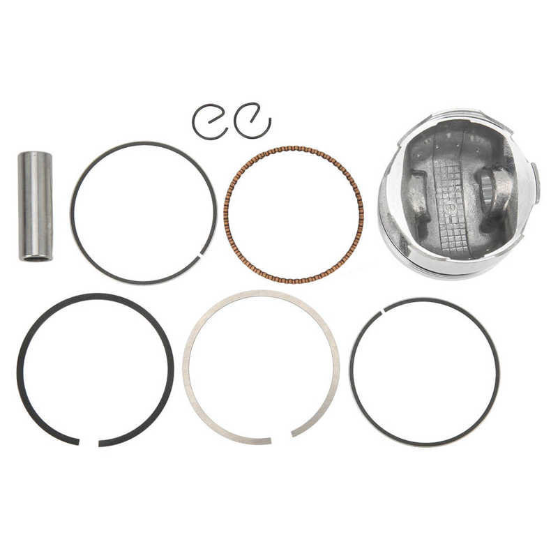 Motorsykkel stempelringer pinnesett 56,5 mm diameter høy nøyaktighet erstatning for CB125 CG125 stempelring pinne