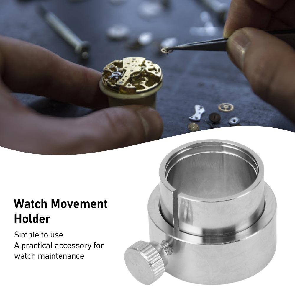Small Size Watch Movement Support Base for For 2824 movement holder Clock Servicing