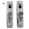 A03E-1 Pair Front Fender Side Marker Light Lamp Housing White Lens Replacement For Bmw 5 Series E39 1997-2003 63148360589