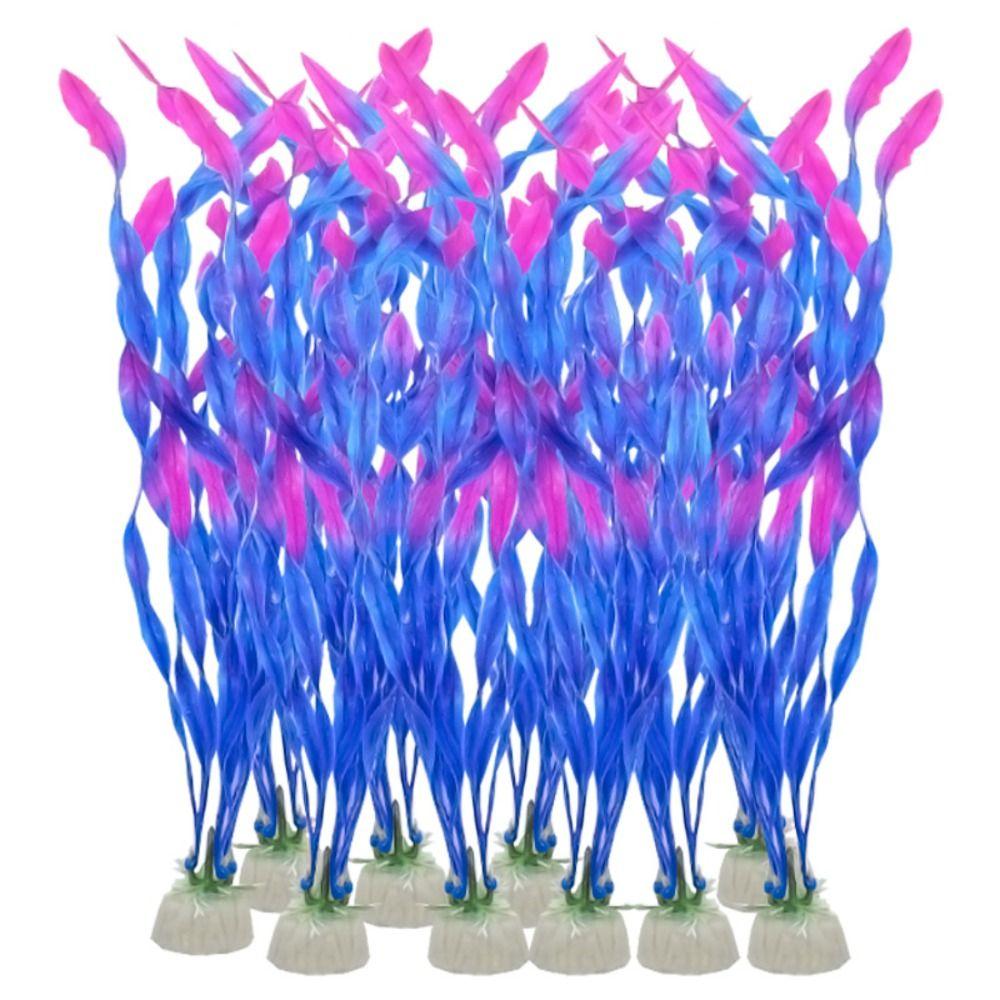 10pcs Simulated Artificial Seaweed Water Grass Creative Underwater Plants Diy Aquarium Plants  Home