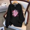 Bluza z kapturem Plus Size - Bardzo luźny krój, Biust 150/170, Styl 6021