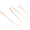 1PCS Copper Tongue Scraper Cleaner Scraper Toothbrush Dental Oral Care Hygiene Health Care Tool For Men Women
