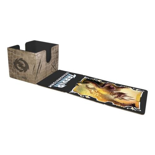 Ultra Pro - Tarkir Dragonstorm Betor, Kin To All Premium Alcove Edge Deck Box for Magic: The Gathering | Premium Deck Box with Dragon Scale Design and