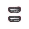 Car Anti-Collision Anti-Scratch Seat Belt Buckle Protector Cover Sticker For Toyota GR Crown Yaris Corolla Prius Auris CHR Camry QV7