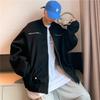Autumn Casual Men's Stand Collar Jacket - HK Style Trendy Campus Couple's Zipper JK99-P78