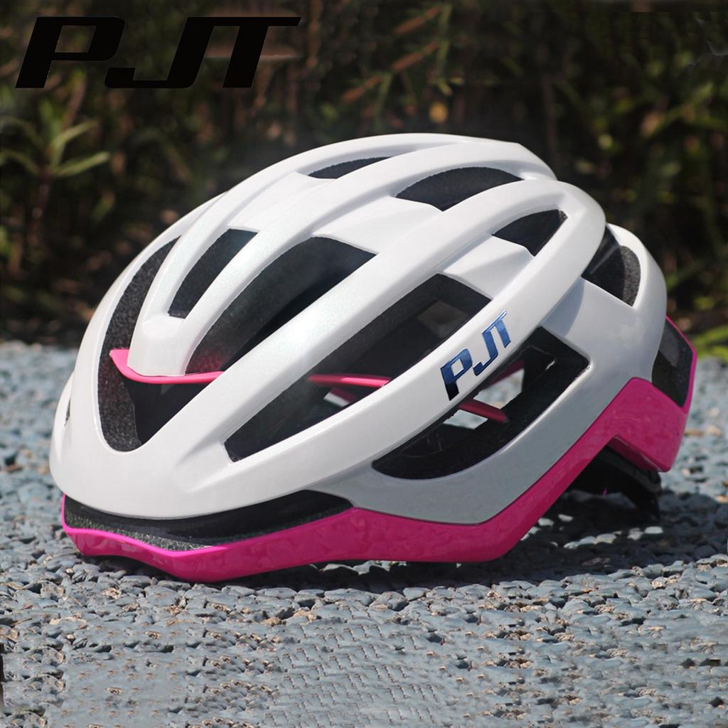 Pjt New Pc Full Edge Wrapping Ultra Light 3D Stiffener Design Mtb Road Bicycle Helmet Adult Cycling Safety Hat Cycling Helmet