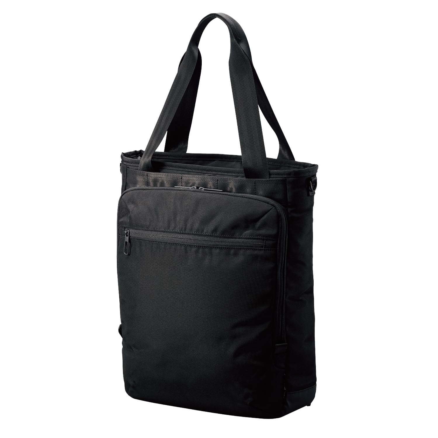 

ELECOM 3-Way Tote Bag, 15.6-inch, 12L Capacity, Water-Repellent, Heavy-Duty Zipper, Black, BM-TBTWBK