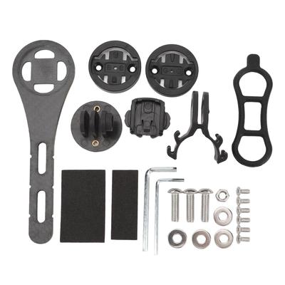 Supporto Bici Anteriore Fibra di Carbonio Supporto Manubrio Bici Porta Computer Estensione Manubrio per