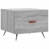 Coffee Table Gray Sonoma 50x50x40 cm Particleboard