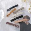 Korean Crystal Spring Hair Clips Pins Barrettes For Women Girl Headband Fashion Simple Hair Accessories Headwear
