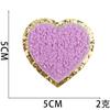 Cross-Border Smiley Face Embroidery Cloth Sticker Towel Embroidery Lightning Patch Sticker Ironing Greet Computer Embroidery Chapter Boy Love Sticker