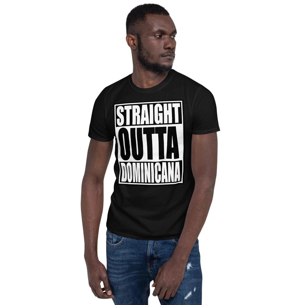 STRAIGHT OUTTA REPUBLICA DOMINICANATRENDY GRAPHIC Short-Sleeve Unisex T-Shirt XL