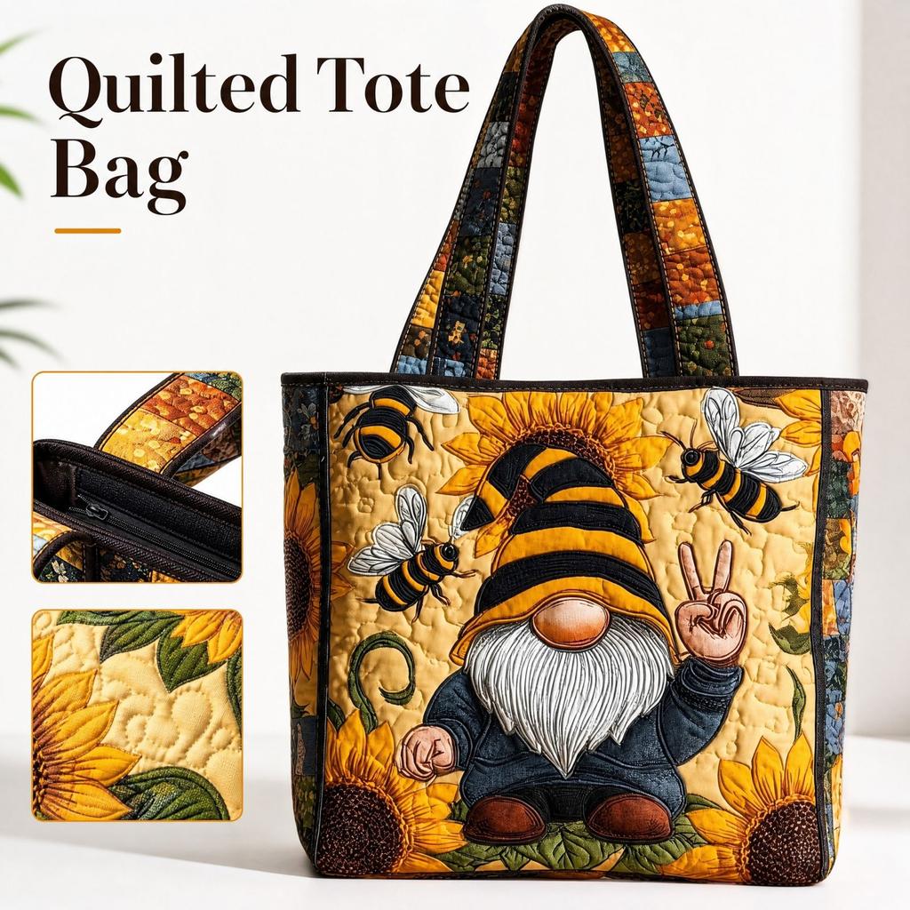 Polyester Christmas Print Bag for Holiday Shopping and Everyday Use