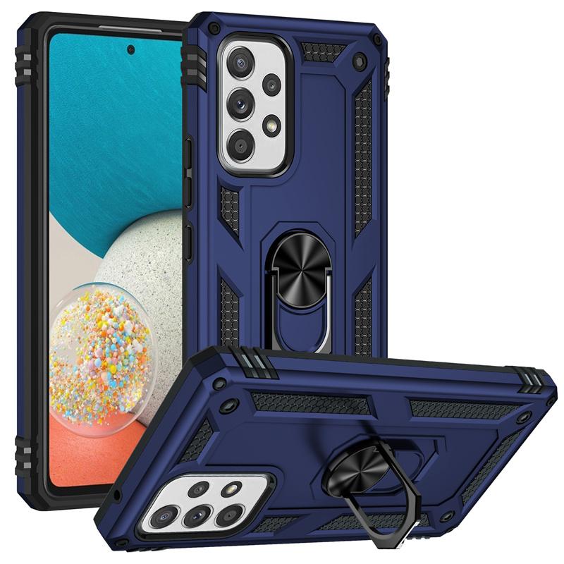 For Samsung Galaxy A53 A23 A33 A73 5G Deksel Armor Støtsikkert Coque For Samsung A53 A 23 33 53 73 Magnetisk Bilholder Ringdeksel