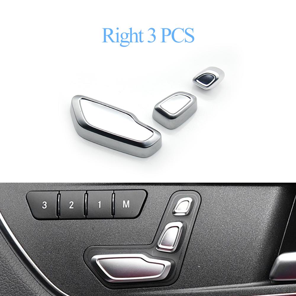Nastavení předního sedadla Kryt tlačítka spínače opěrky hlavy Pro Benz ABCE ML GL GLE GLK CLS W204 W212 W207 W166 X204 W218 W172 W246