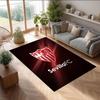 Sevilla FC Soccer Football Pattern Soft Area Rug Non Slip Indoor Floor Carpet Sports Decor Mat for Bedroom