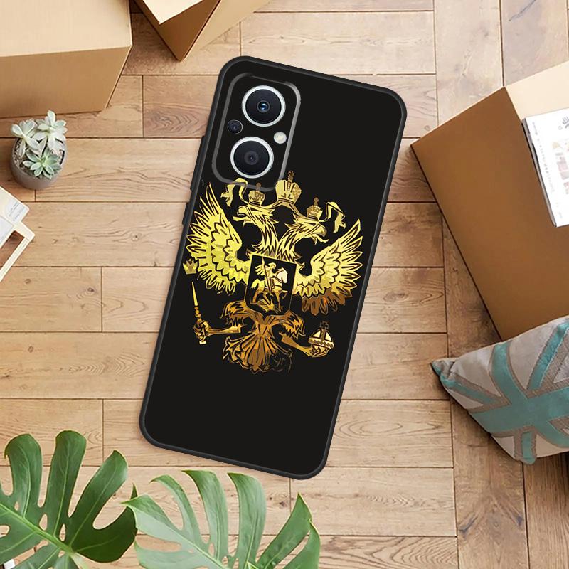 Russia Russian Coat Of Arms Case For OPPO Reno 13F 14F 12F 10 11 12 13 14 Pro 8T 7 8 Lite OPPO Find X9 X6 X5 X8 Pro Cover