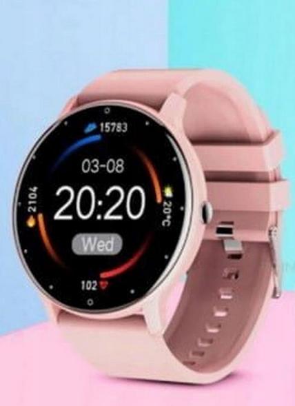 Smartwatch men's women's universal modern watch ZL02D pink