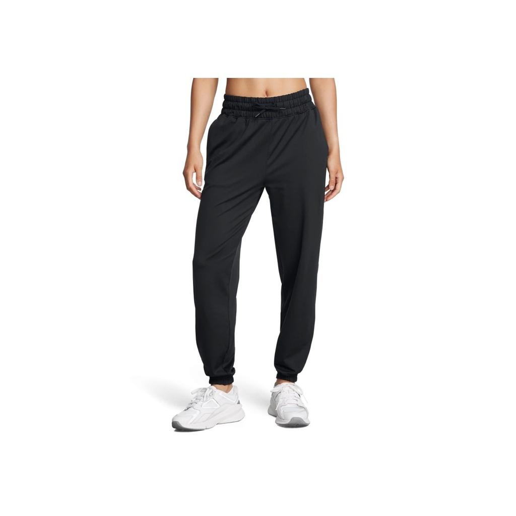 Under Armour Meridian Drawstring Cuffed Warm Knit Joggers Women Joggers Black 1389520-001