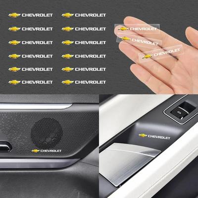 Emblema de Coche Logo Pegatinas Decorativas Insignia Decal Estilo Interior Para Cruze Lacetti Captiva SS Z71 Equinox Sonic