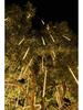 LED Meteor Shower Rainproof Icicle Tube Lights - Outdoor Hanging String Decoration for Trees