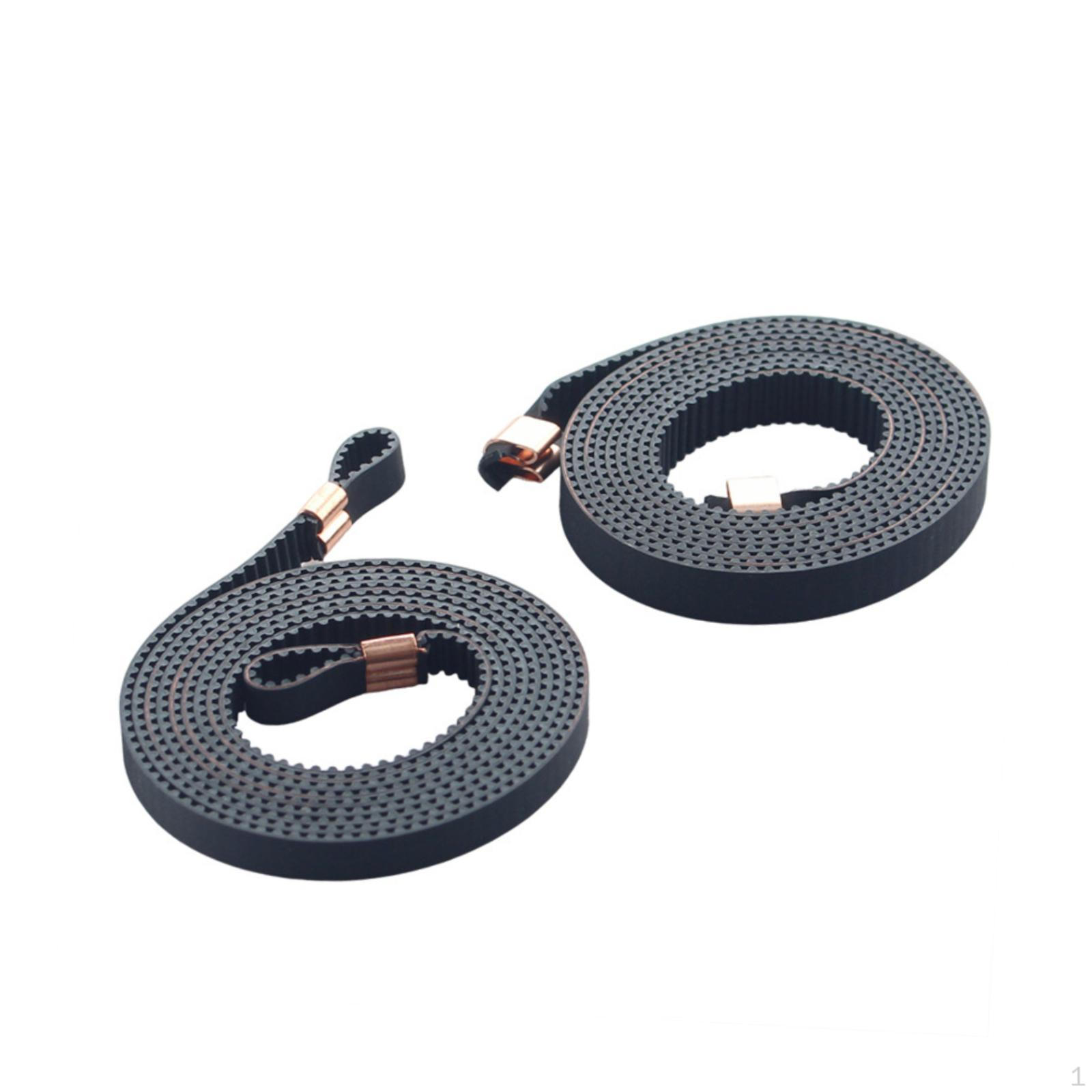 

Открытые зубчатые ремни Аксессуары для 3D-принтера Резина Снижение шума Легкая установка Ось X 118,5 см