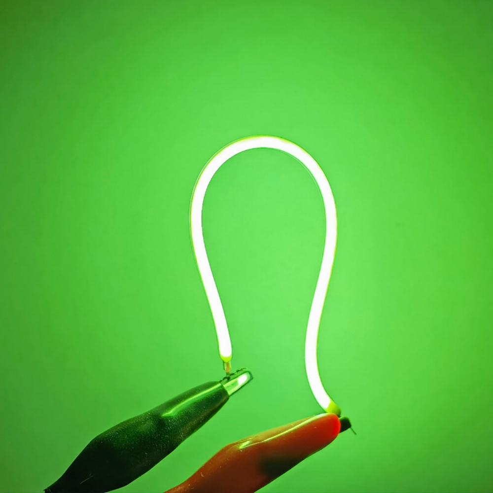 DC 3V COB LED Diode Yellow/Red/Blue/Green/White 60MM 125MM 145MM 185MM 300MM 450MM Edison Bulb Lamp Parts Flexible LED Filament