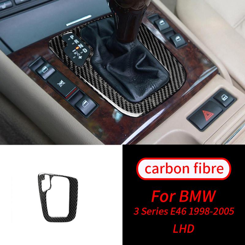 

Для BMW 3Series E46 1998-2005 гг., накладки на панель переключения передач из настоящего углеродного волокна, накладки, молдинги салона автомобиля, салон автомобиля B1