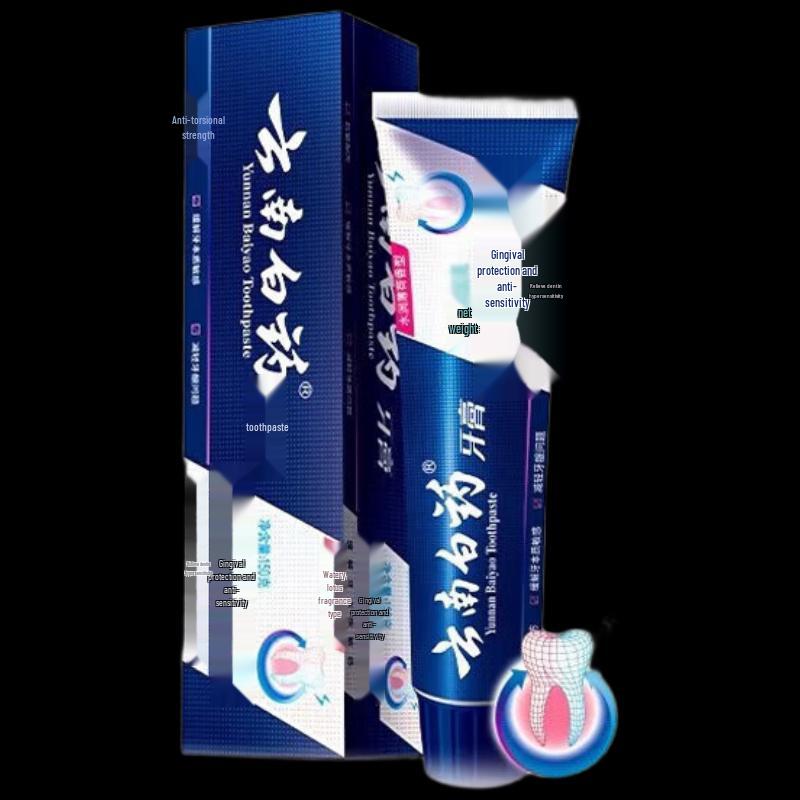 

Yunnan Baiyao Anti-Sensitive Gum Care Toothpaste