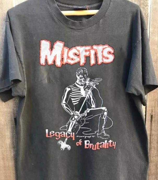 Misfits Legacy of Brutality Cotton Black Unisex T-shirt Reprint S-5XL L