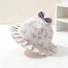 Baby Summer Sun Hat With Wide Brim Cotton Sun Protection For Toddler Girls And Boys