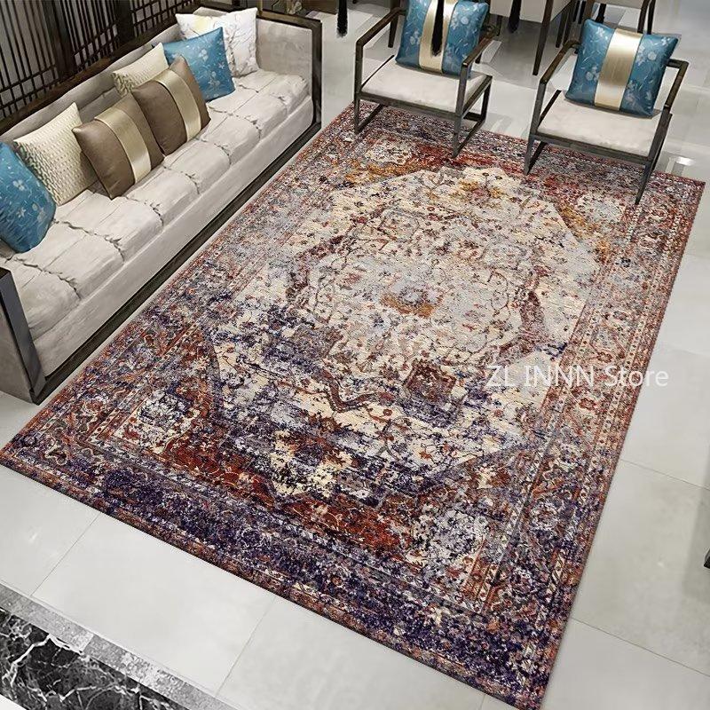 Bohemia Living room rugs Decoration bedroom Deluxe anti slip floor mats Large area carpet Lounge Rug Persian carpet washable