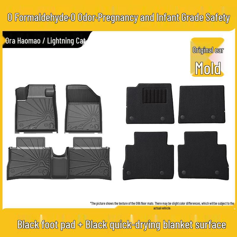 Shengmao All-TPE Odorless Car Mats for ORA Good Cat/Lightning Cat