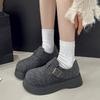 Thick-soled velvet warm Birkenstocks winter new woolen cotton shoes small snow boots